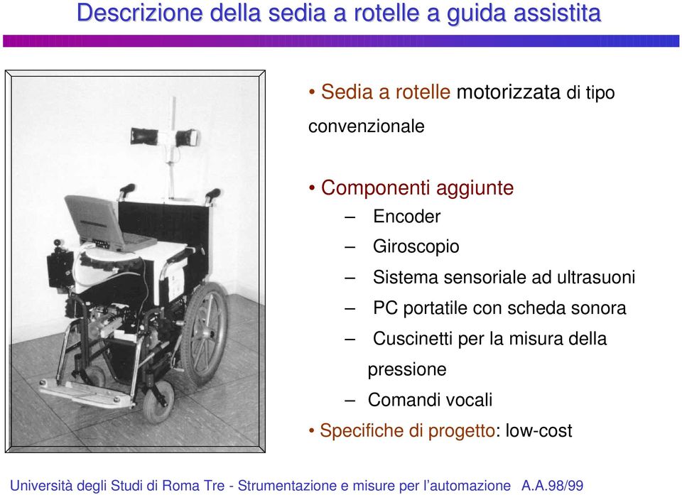 Sistema sensoriale ad ultrasuoni C portatile con scheda sonora