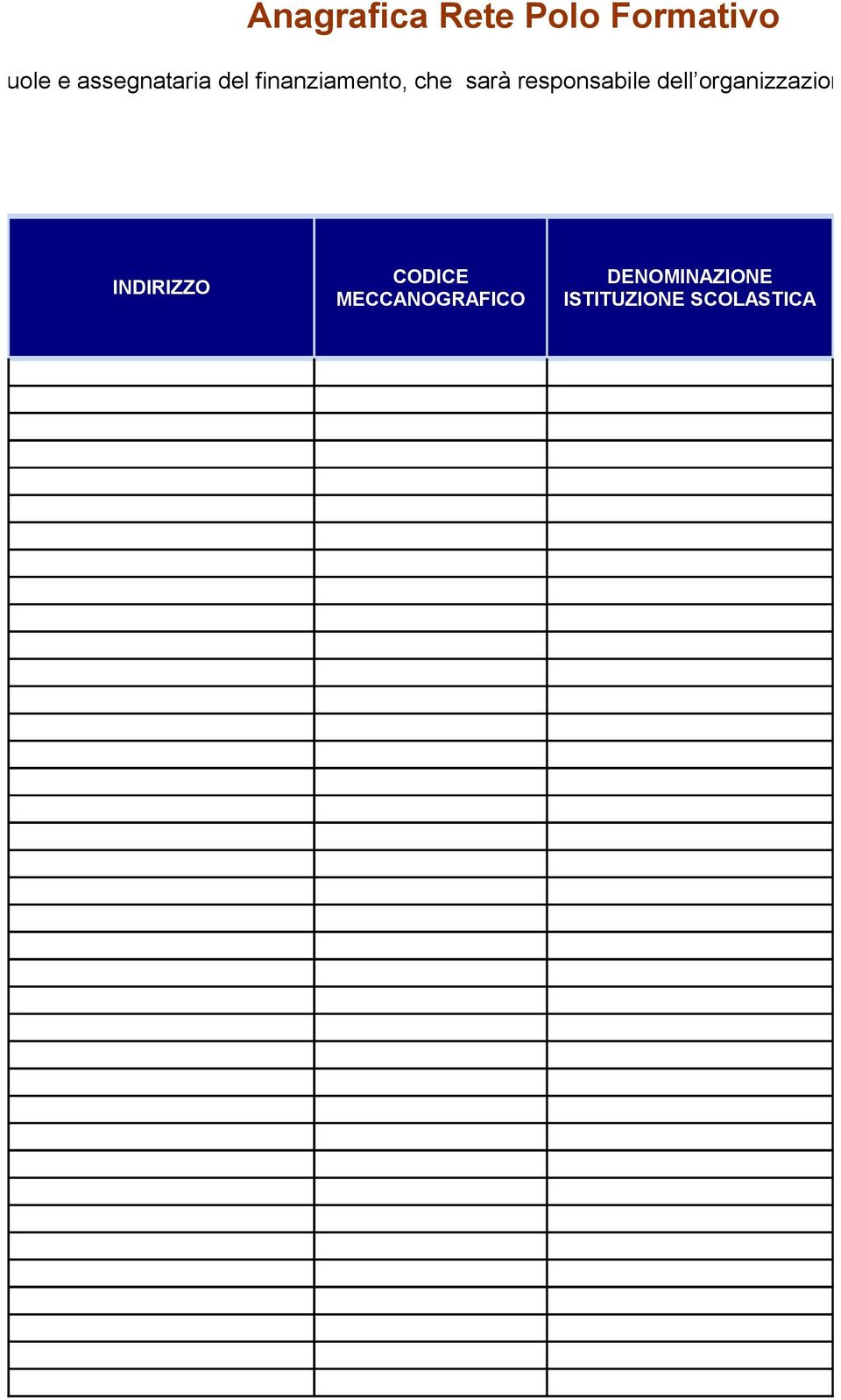 dell organizzazione, della gestione e dell di corso.