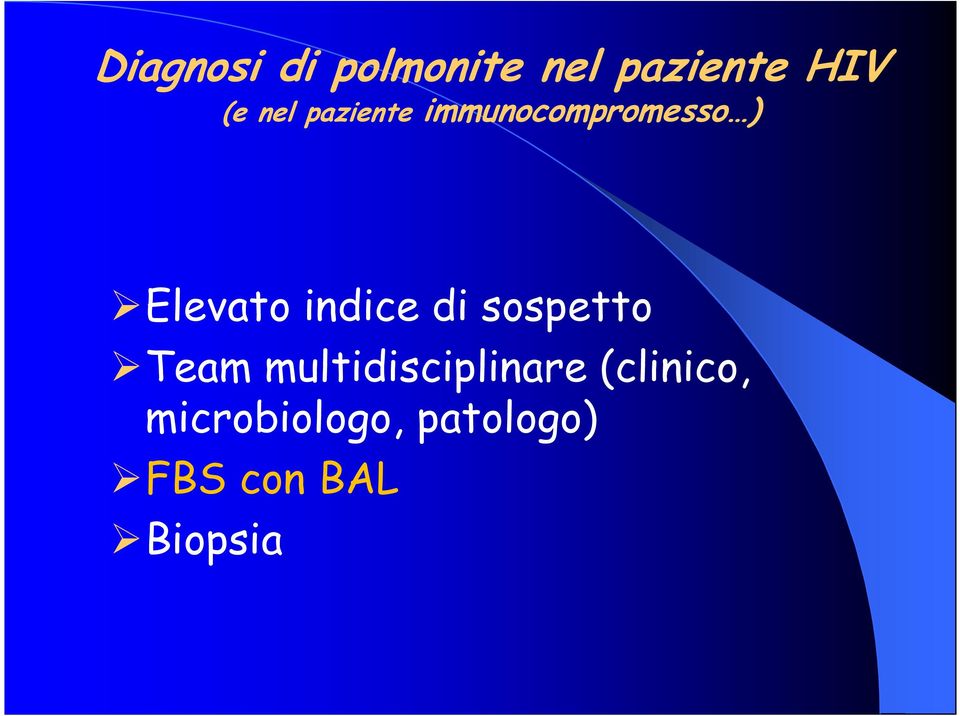 indice di sospetto Team multidisciplinare