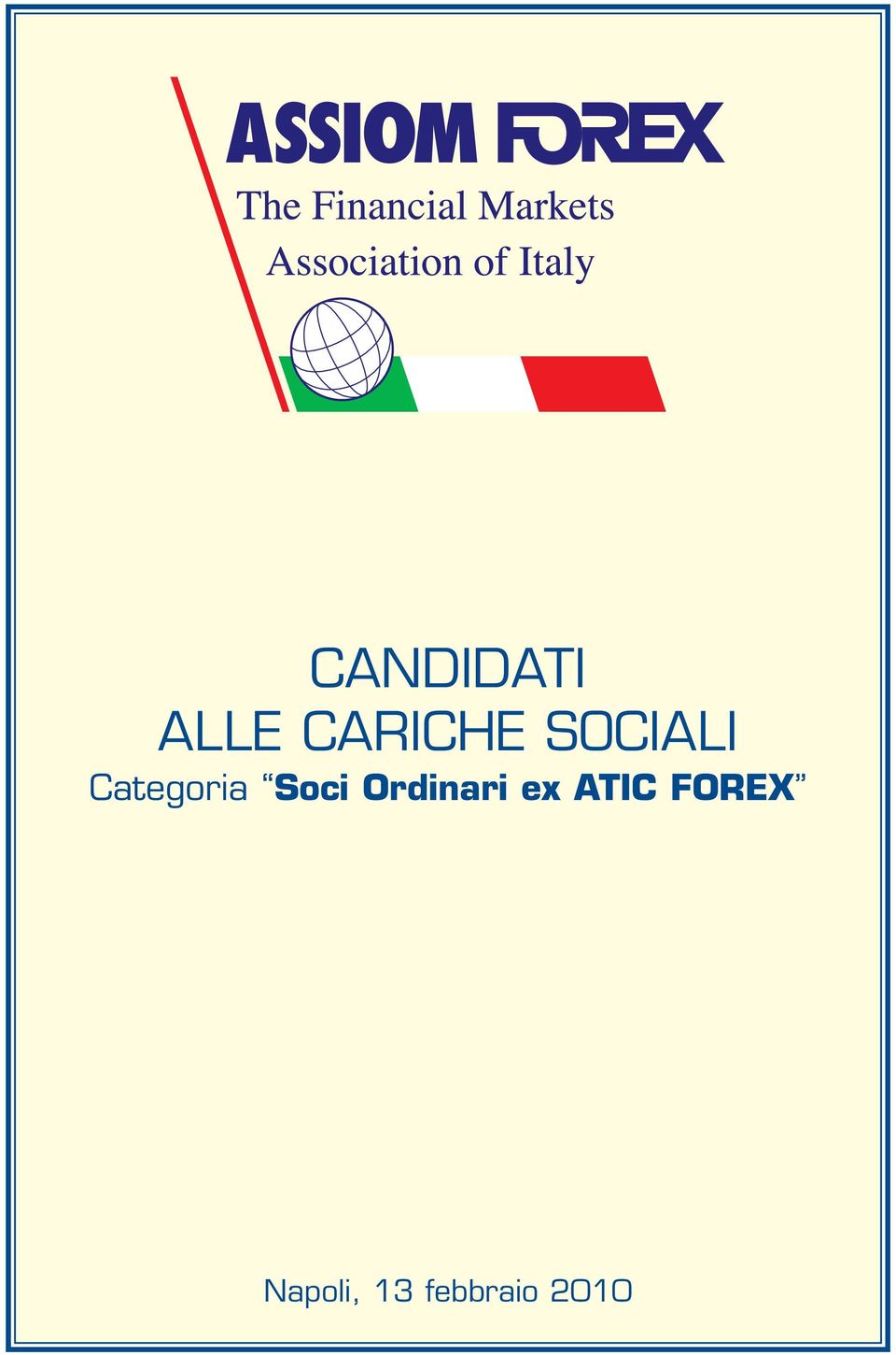 Ordinari ex ATIC FOREX