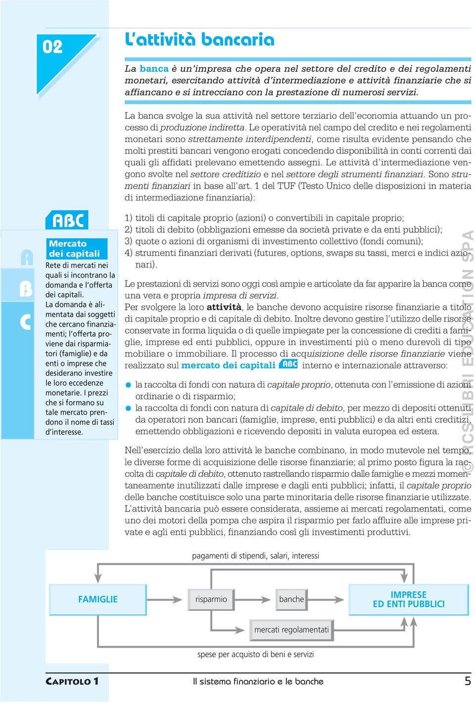 Le operatività nel campo del credito e nei regolamenti monetari sono strettamente interdipendenti, come risulta evidente pensando che molti prestiti bancari vengono erogati concedendo disponibilità