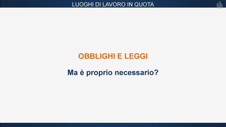 OBBLIGHI E LEGGI