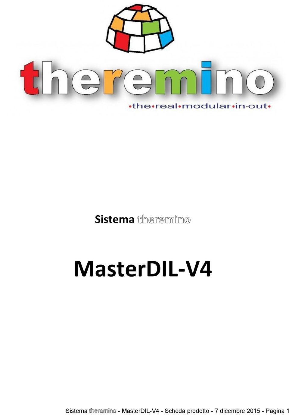 MasterDIL-V4 - Scheda