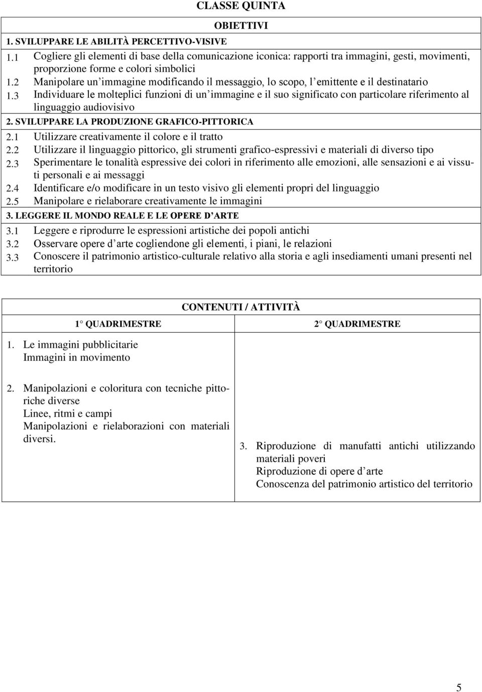 3 Individuare le molteplici funzioni di un immagine e il suo significato con particolare riferimento al linguaggio audiovisivo 2.