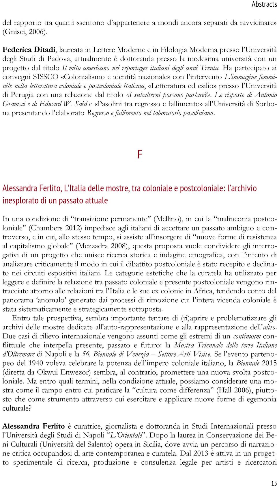 mito americano nei reportages italiani degli anni Trenta.