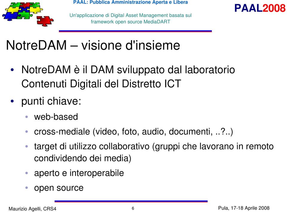 (video, foto, audio, documenti,.