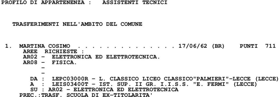 AR08 - FISICA. - - DA : LEPC03000R - L.