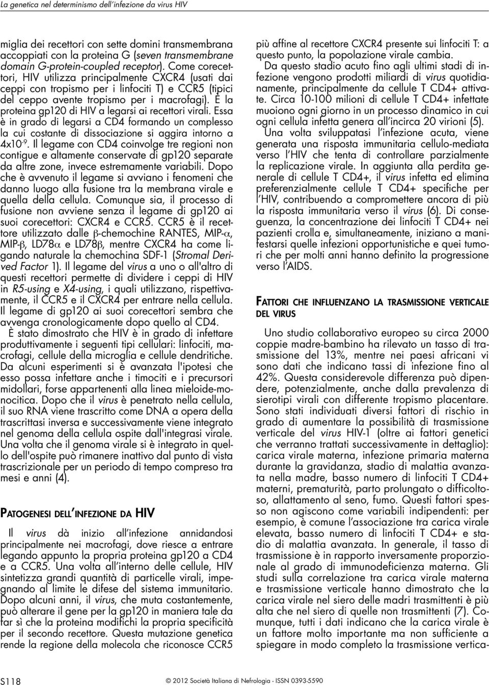 Sono stati individuati diversi fattori di rischio in grado di aumentare la possibilità di trasmissione verticale del virus HIV-1 (oltre ai fattori genetici che verranno trattati successivamente in