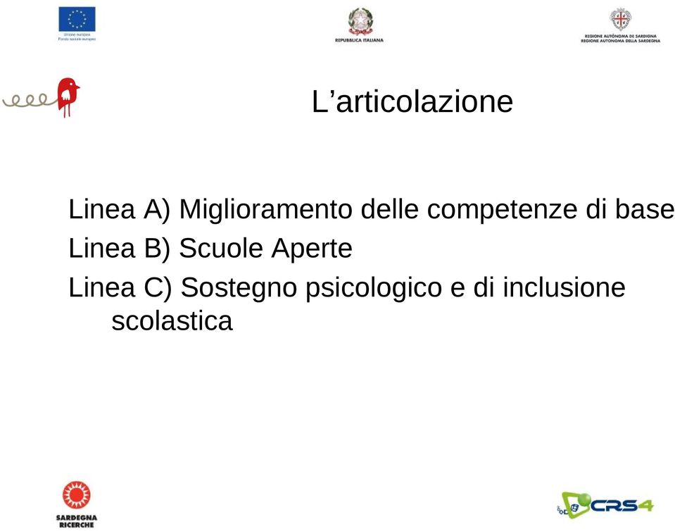 base Linea B) Scuole Aperte Linea