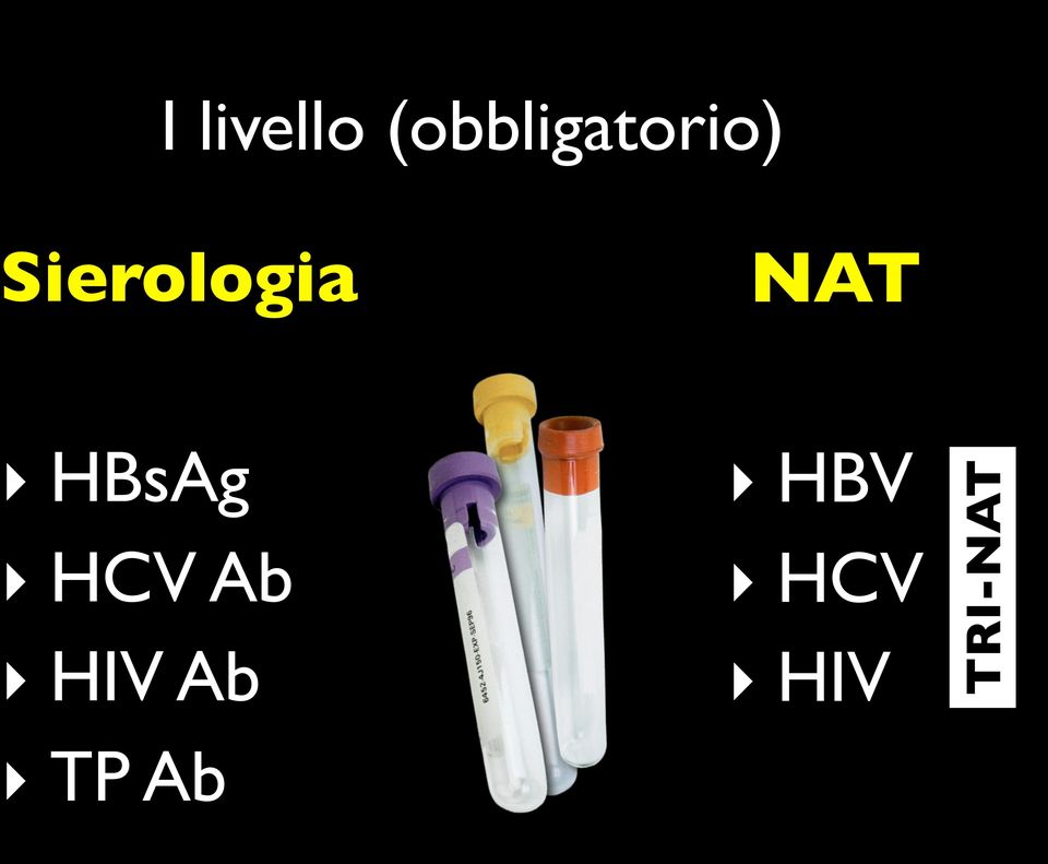Sierologia NAT HBsAg