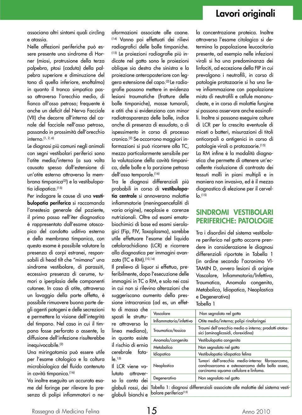 enoftalmo) in quanto il tronco simpatico passa attraverso l orecchio medio, di fianco all osso petroso; frequente è anche un deficit del Nervo Facciale (VII) che decorre all interno del canale del