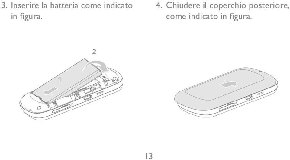 Chiudere il coperchio