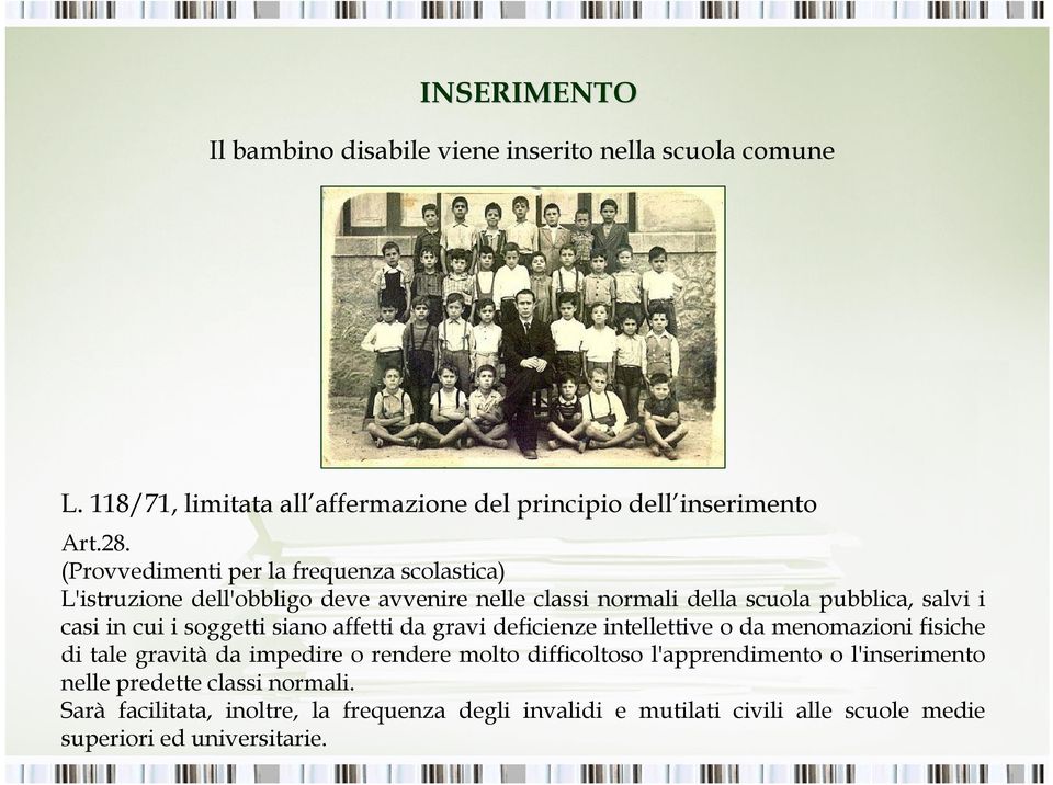 soggetti siano affetti da gravi deficienze intellettive o da menomazioni fisiche di tale gravità da impedire o rendere molto difficoltoso