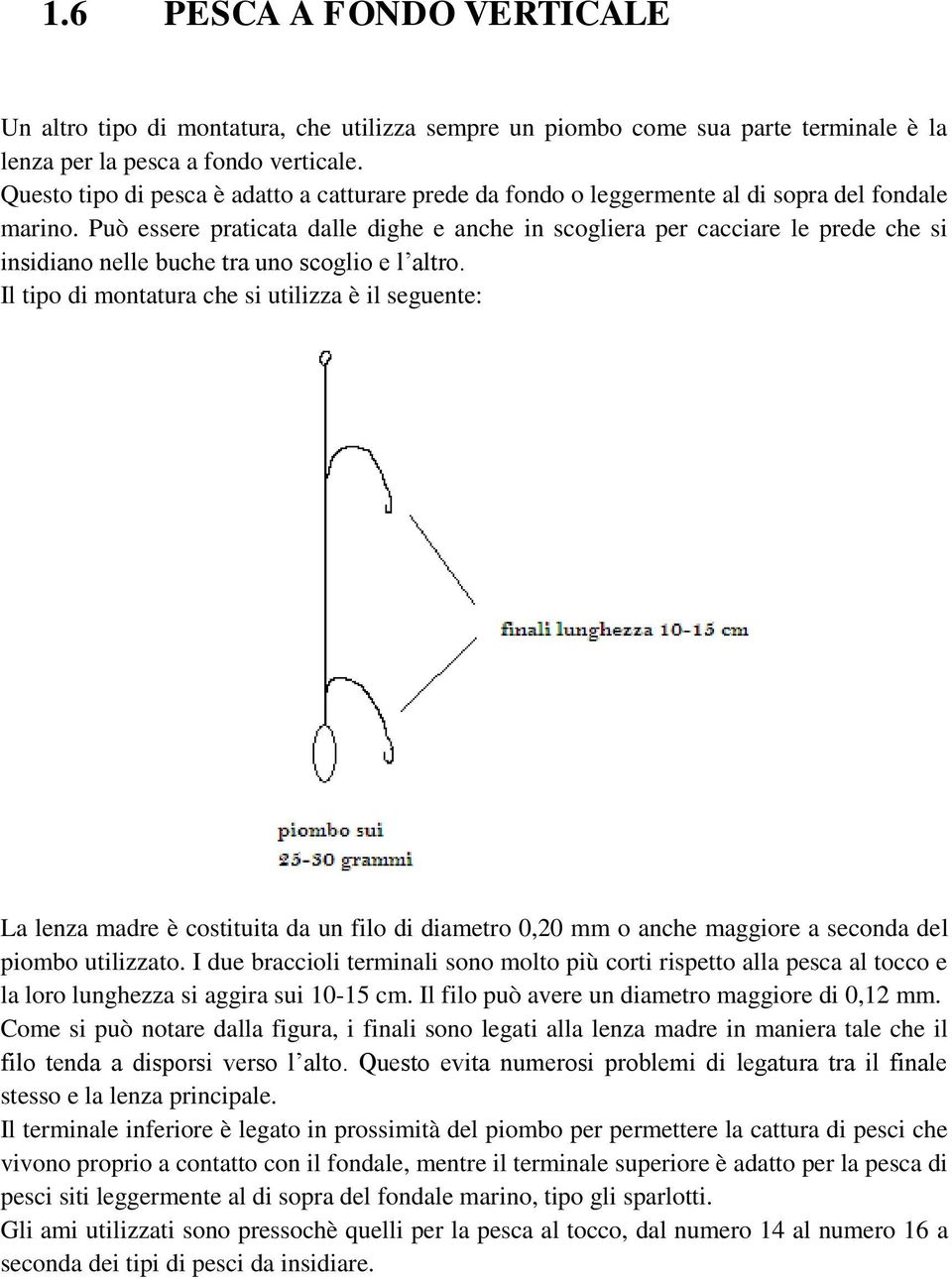 Può essere praticata dalle dighe e anche in scogliera per cacciare le prede che si insidiano nelle buche tra uno scoglio e l altro.