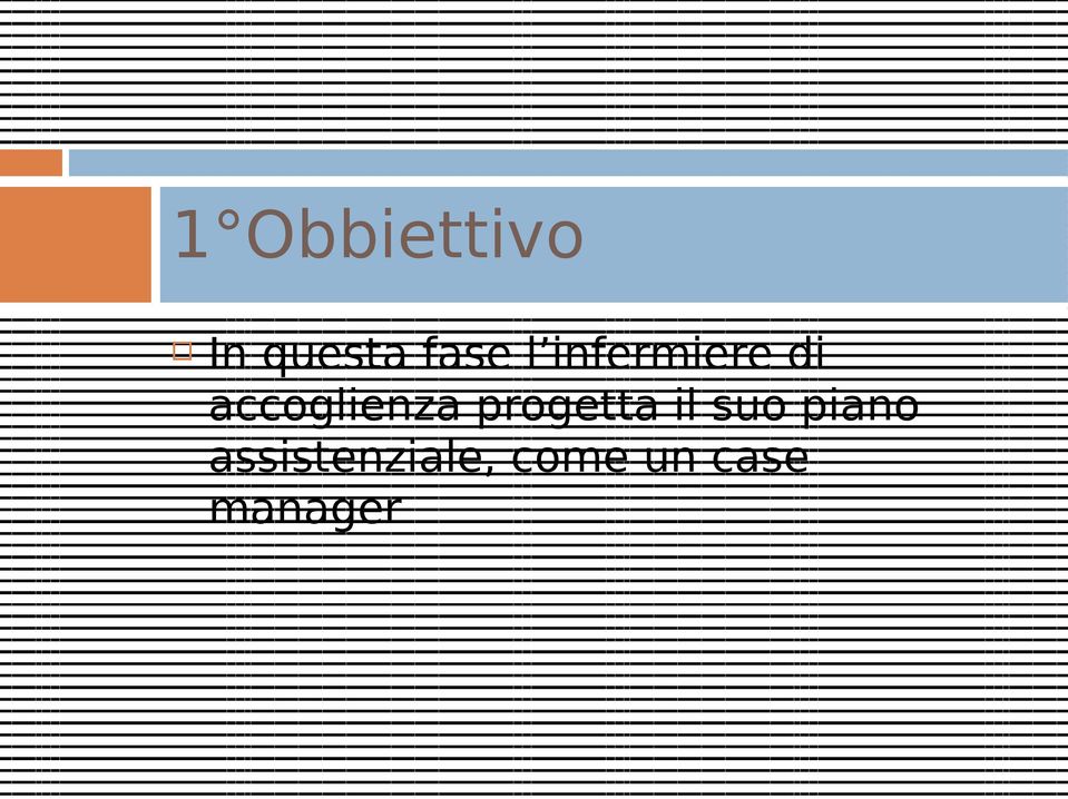 progetta il suo piano