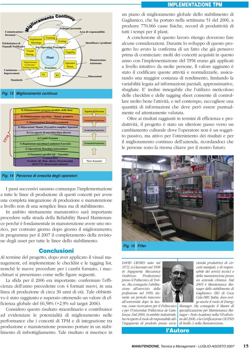 Durante lo sviluppo di questo progetto ho avuto la conferma di un fatto che già pensavo prima di cominciare: molti dei concetti acquisiti in questo anno con l implementazione del TPM erano già