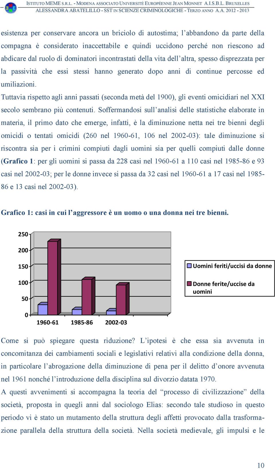 Tuttavia rispetto agli anni passati (seconda metà del 1900), gli eventi omicidiari nel XXI secolo sembrano più contenuti.