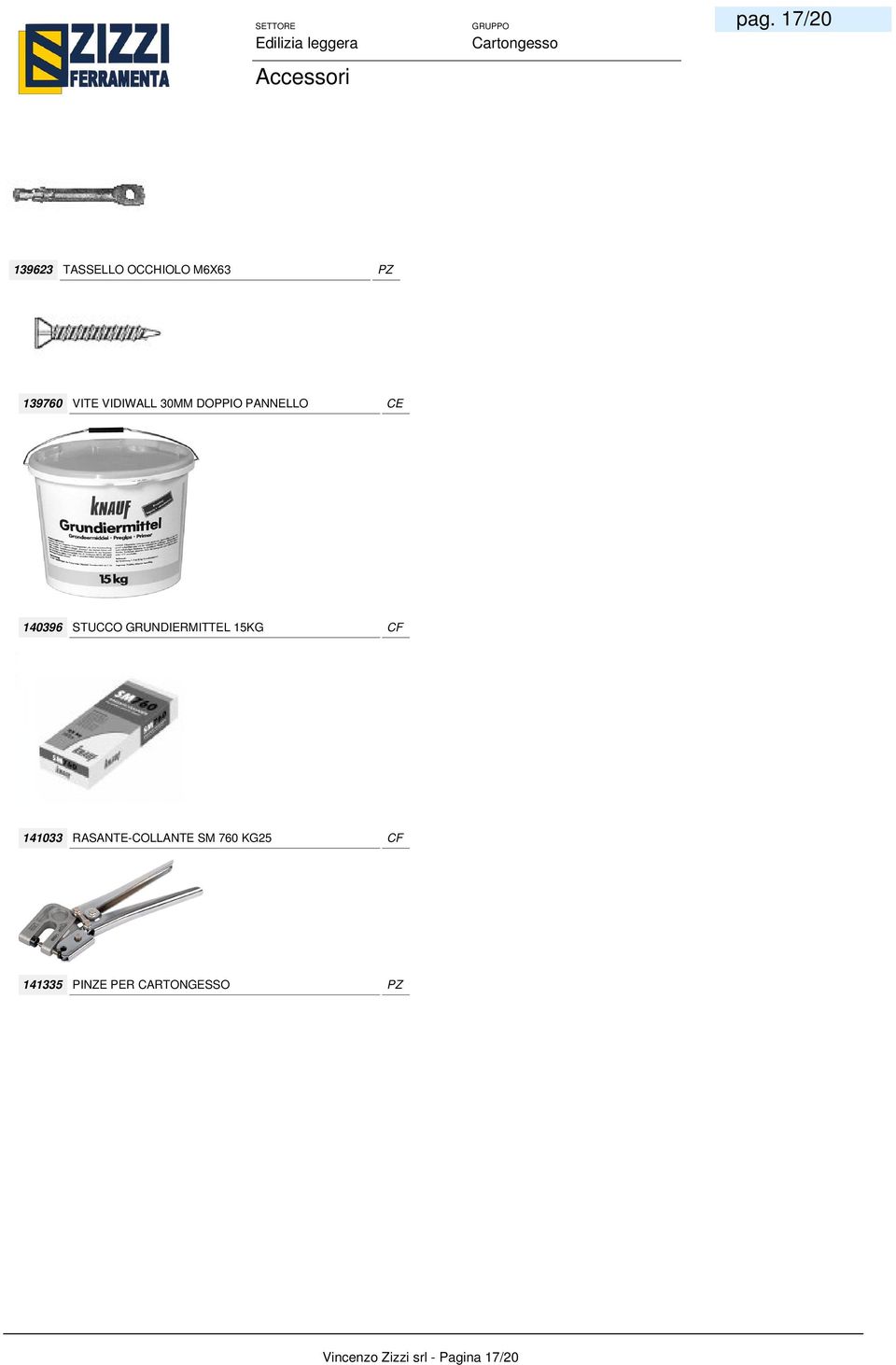 GRUNDIERMITTEL 15KG 141033 RASANTE-COLLANTE SM 760 KG25