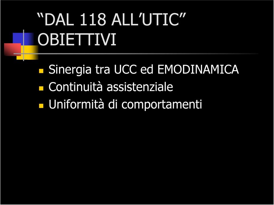 EMODINAMICA Continuità