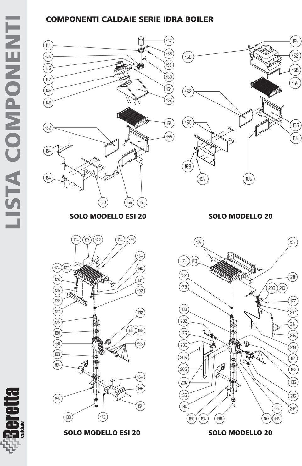 MODELLO ESI 20 SOLO MODELLO 20