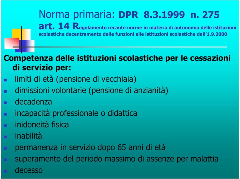 scolastiche dall 1.9.