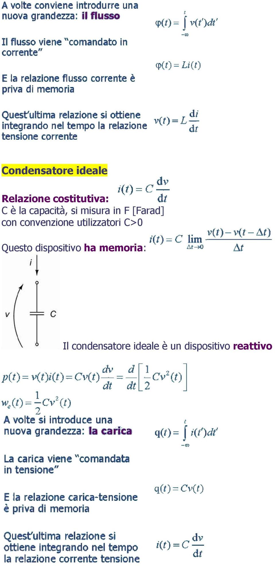 convenzione utilizzatori C>0 Questo dispositivo