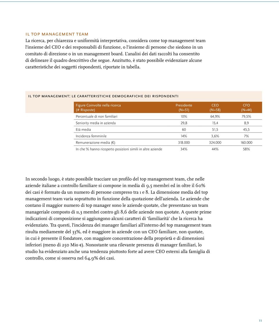 Anzitutto, è stato possibile evidenziare alcune caratteristiche dei soggetti rispondenti, riportate in tabella.