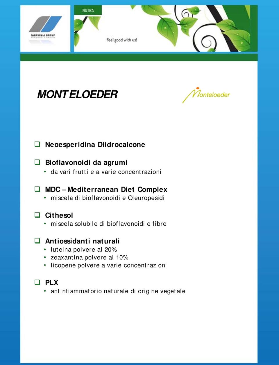 miscela solubile di bioflavonoidi e fibre Antiossidanti naturali luteina polvere al 20%