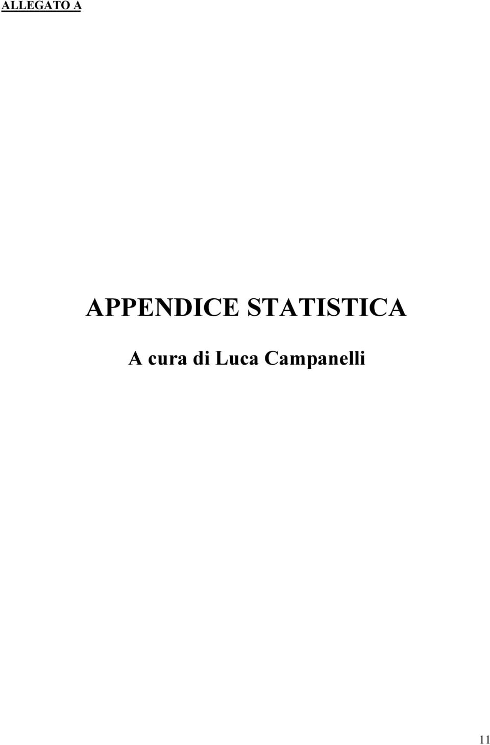STATISTICA A