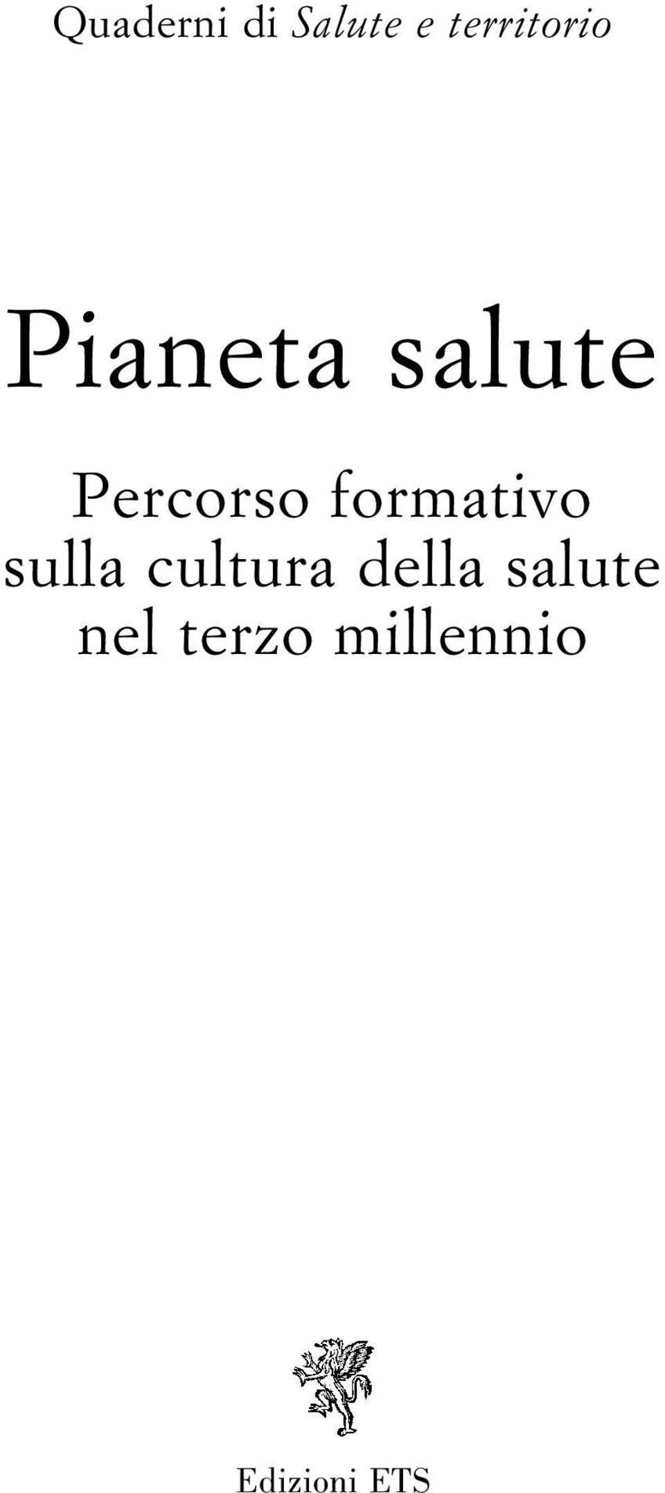 formativo sulla cultura della