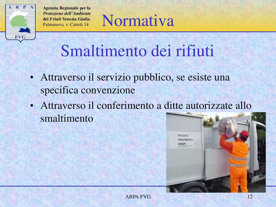 specifica convenzione Attraverso il