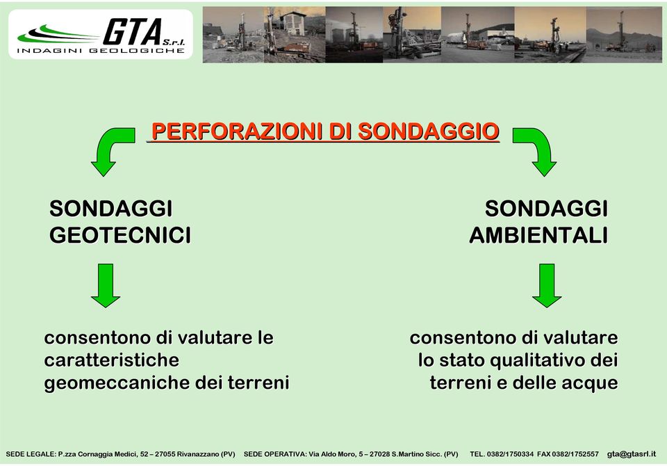 caratteristiche geomeccaniche dei terreni