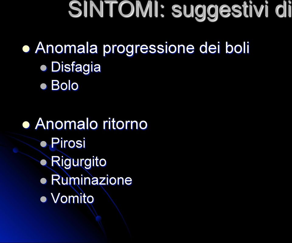 l Bolo l Anomalo ritorno l Pirosi