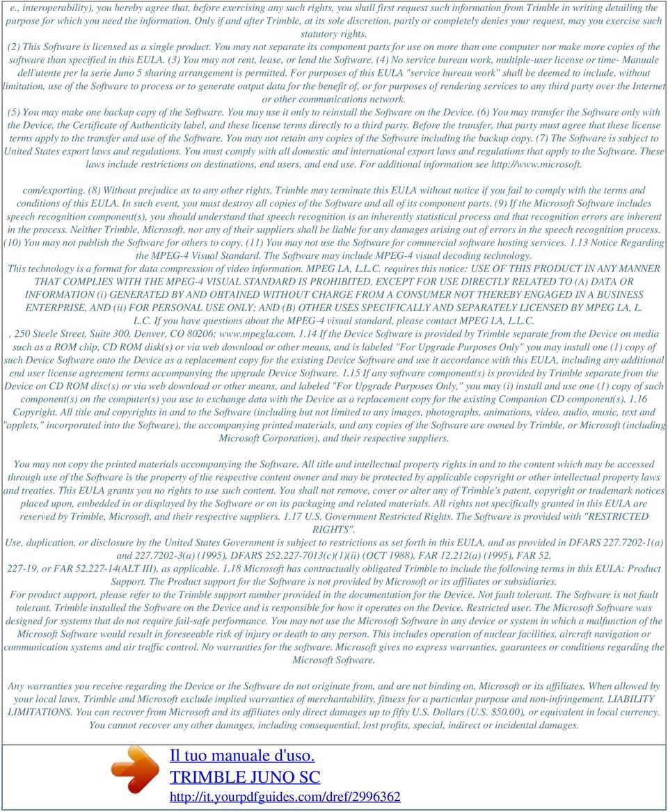 You may not separate its component parts for use on more than one computer nor make more copies of the software than specified in this EULA. (3) You may not rent, lease, or lend the Software.