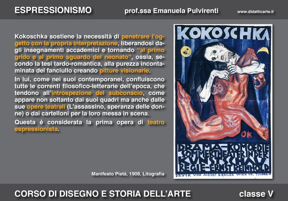 In lui, come nei suoi contemporanei, confluiscono tutte le correnti filosofico-letterarie dell epoca, che tendono all introspezione del subconscio, come appare non soltanto