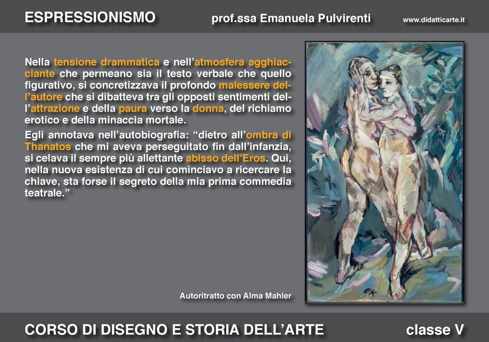 Egli annotava nell autobiografia: dietro all ombra di Thanatos che mi aveva perseguitato fin dall infanzia, si celava il sempre più allettante abisso