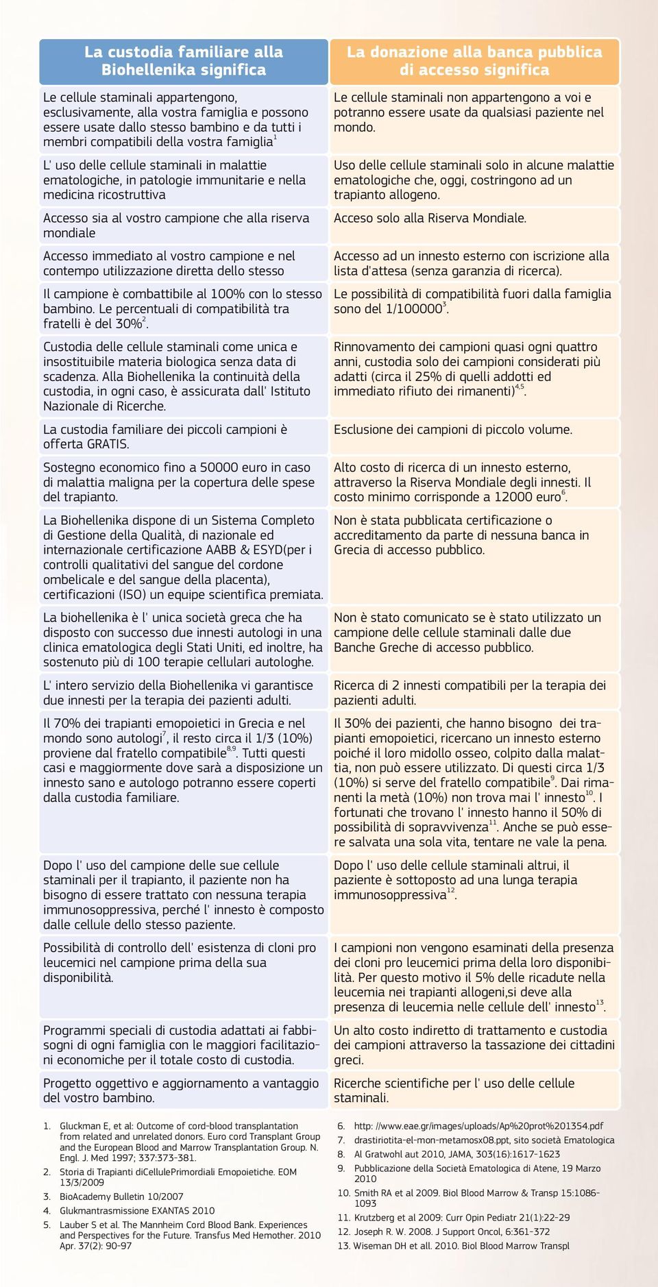 immediato al vostro campione e nel contempo utilizzazione diretta dello stesso Il campione è combattibile al 100% con lo stesso bambino. Le percentuali di compatibilità tra 2 fratelli è del 30%.