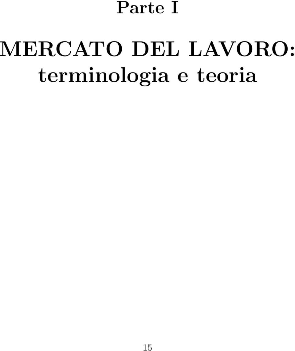 LAVORO: