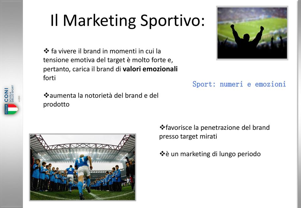 forti aumenta la notorietà del brand e del prodotto Sport: numeri e emozioni