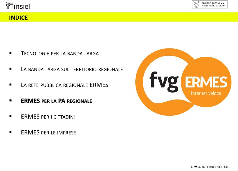 PUBBLICA REGIONALE ERMES ERMES PER LA PA