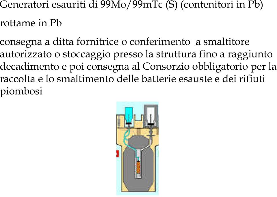 la struttura fino a raggiunto decadimento e poi consegna al Consorzio