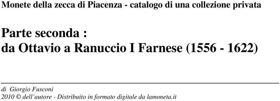 Ranuccio I Farnese (1556-1622) di Giorgio Fusconi