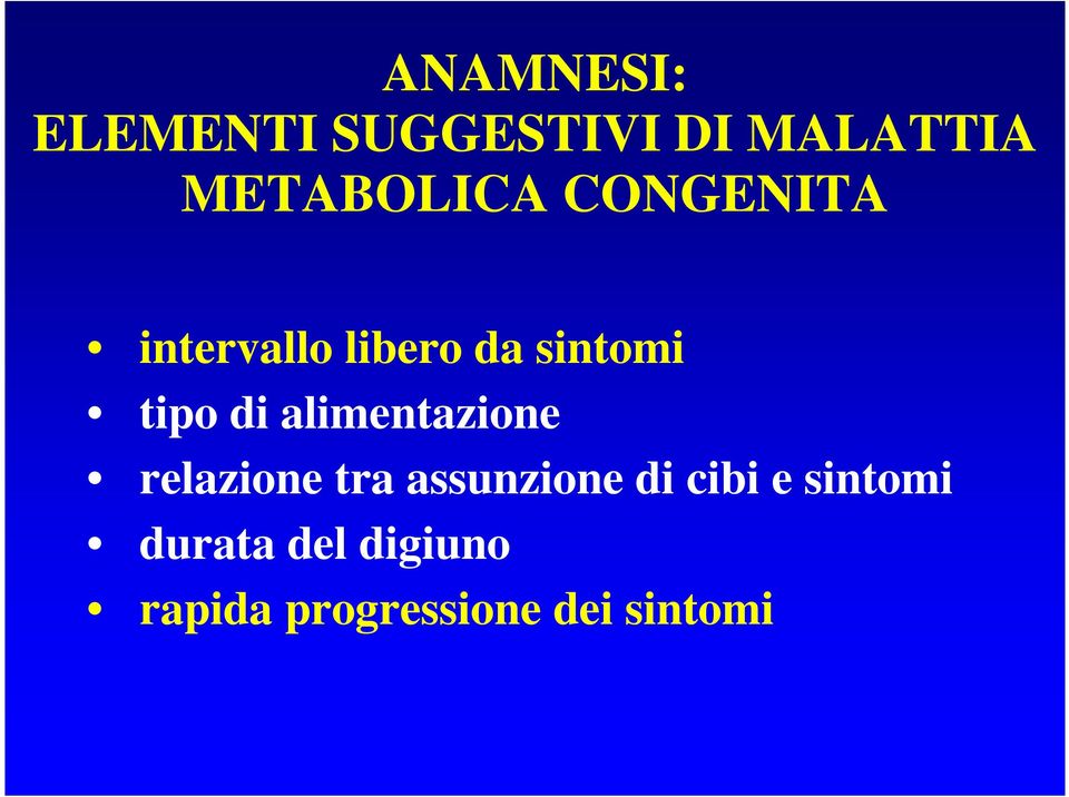 tipo di alimentazione relazione tra assunzione di