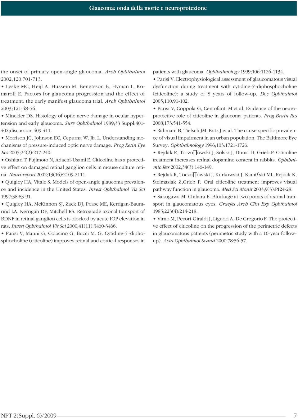 Histology of optic nerve damage in ocular hypertension and early glaucoma. Surv Ophthalmol 1989;33 Suppl:401-402;discussion 409-411. Morrison JC, Johnson EC, Cepurna W, Jia L.