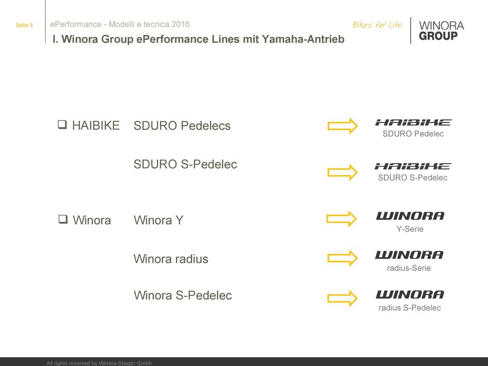 SDURO S-Pedelec SDURO S-Pedelec Winora Winora Y