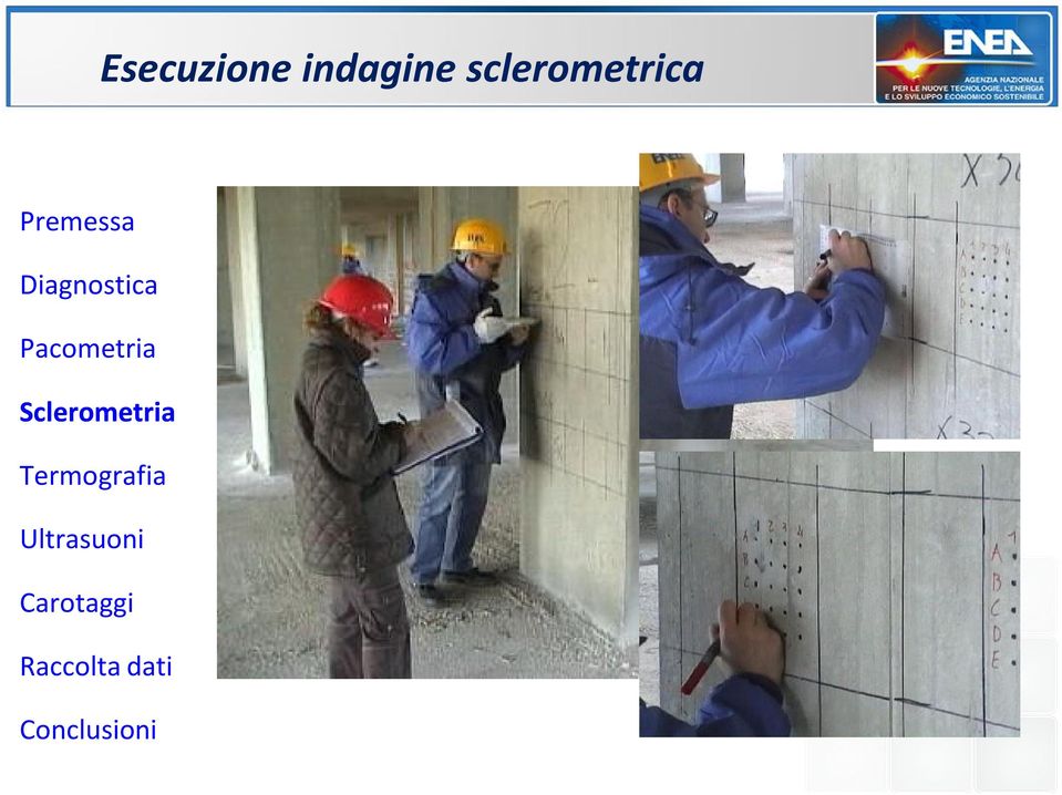 Sclerometria Termografia