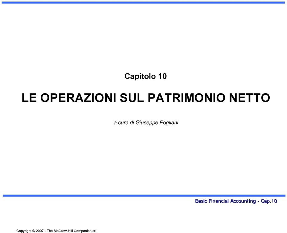 PATRIMONIO NETTO a