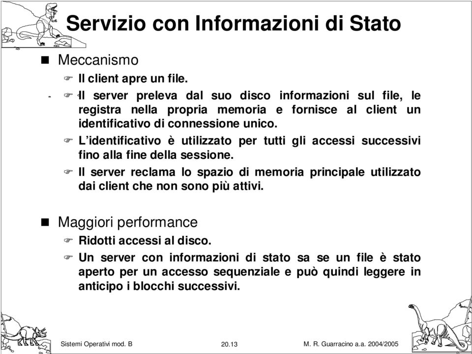 L identificativo è utilizzato per tutti gli accessi successivi fino alla fine della sessione.