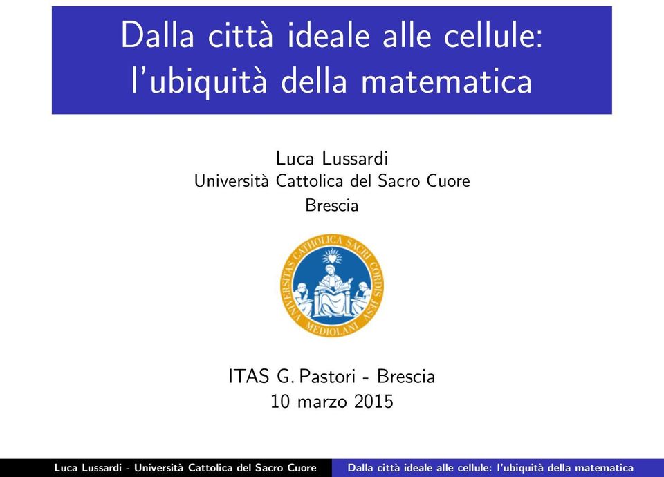 Università Cattolica del Sacro Cuore