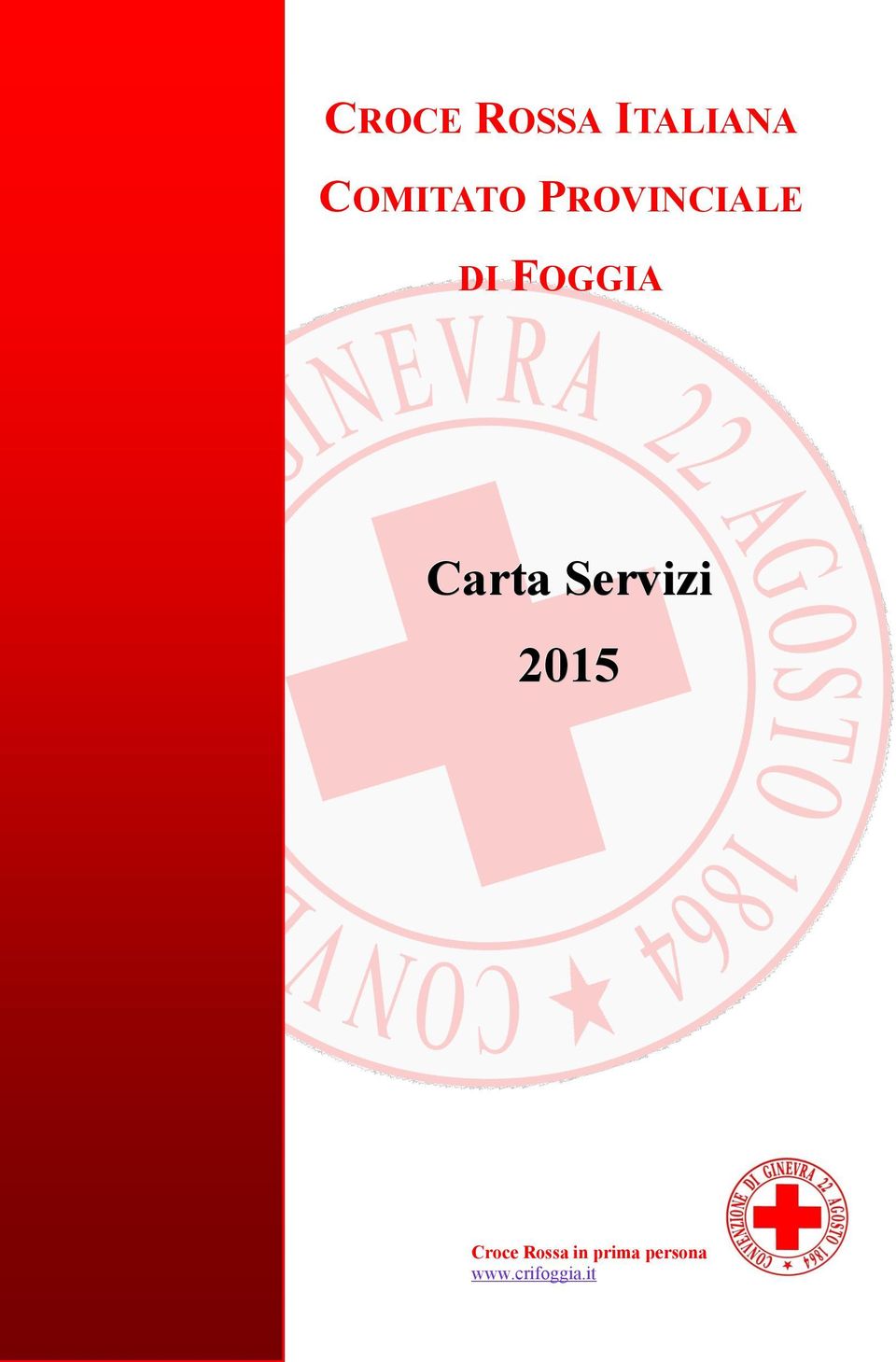 FOGGIA Carta Servizi 2015